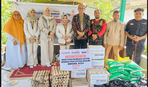 MUFG dan Danamon Gandeng Lazismu Salurkan Bantuan untuk Penyintas Banjir Besar Sumatra