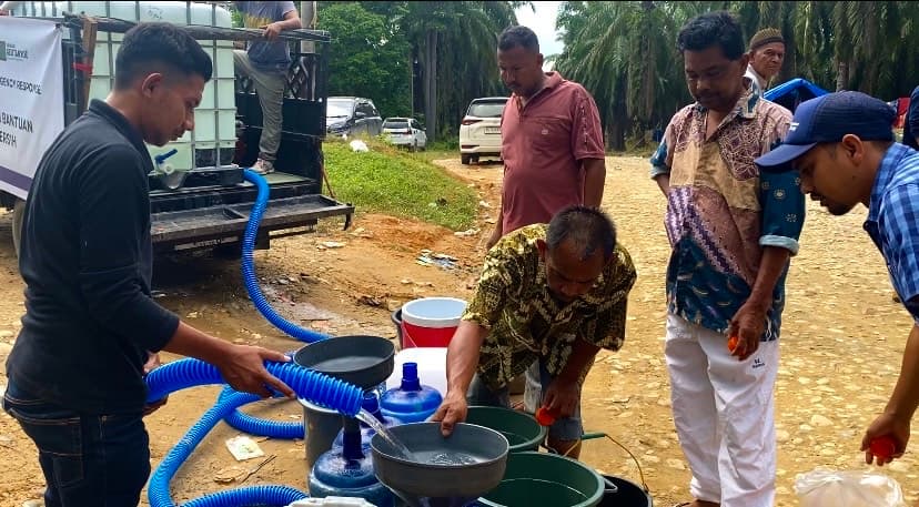 Pengungsi Aceh Utara Masih Kekurangan Air Bersih Sebulan Pascabanjir
