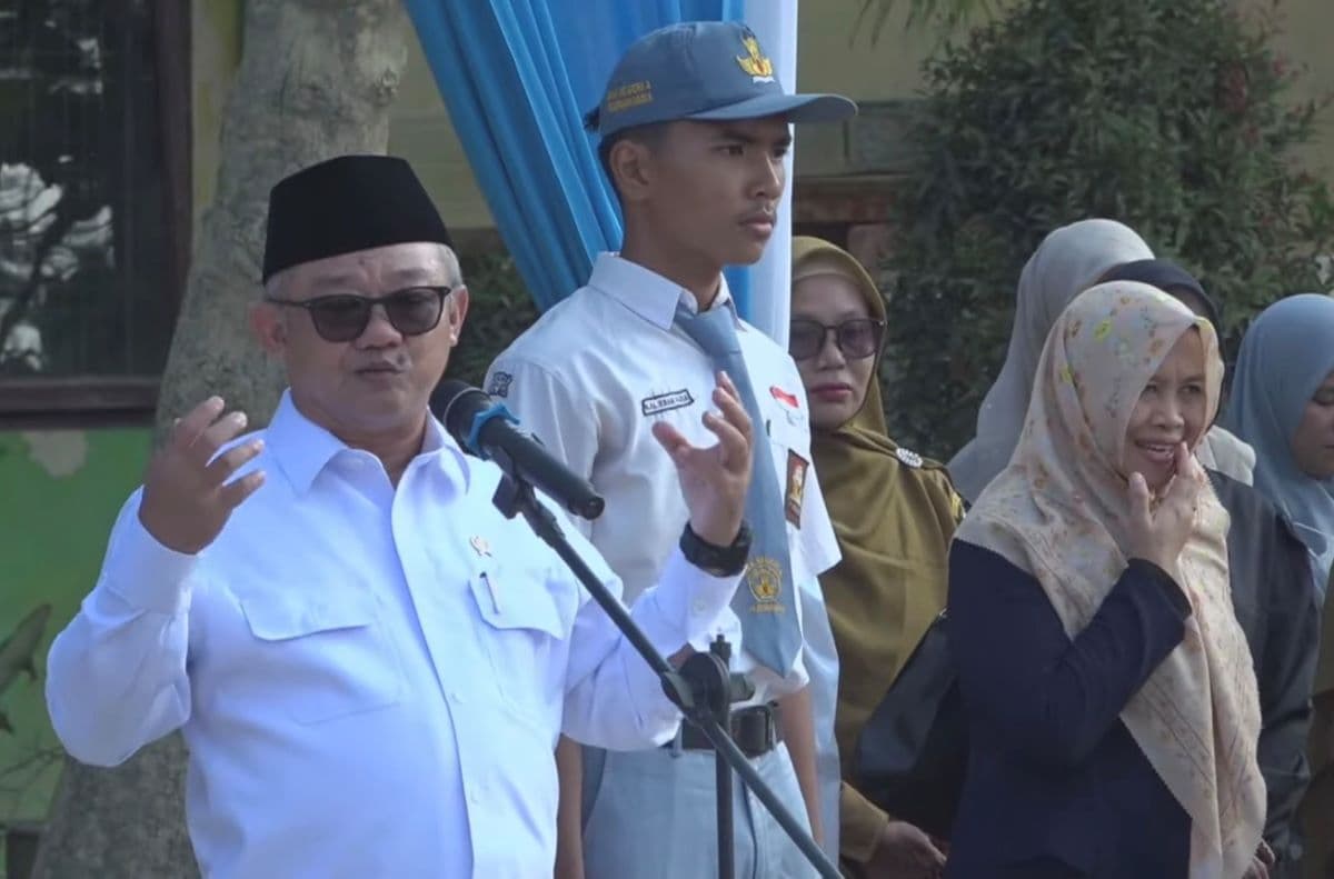 Mendikdasmen Hadiri Hari Pertama Sekolah Semester Genap di Aceh Tamiang