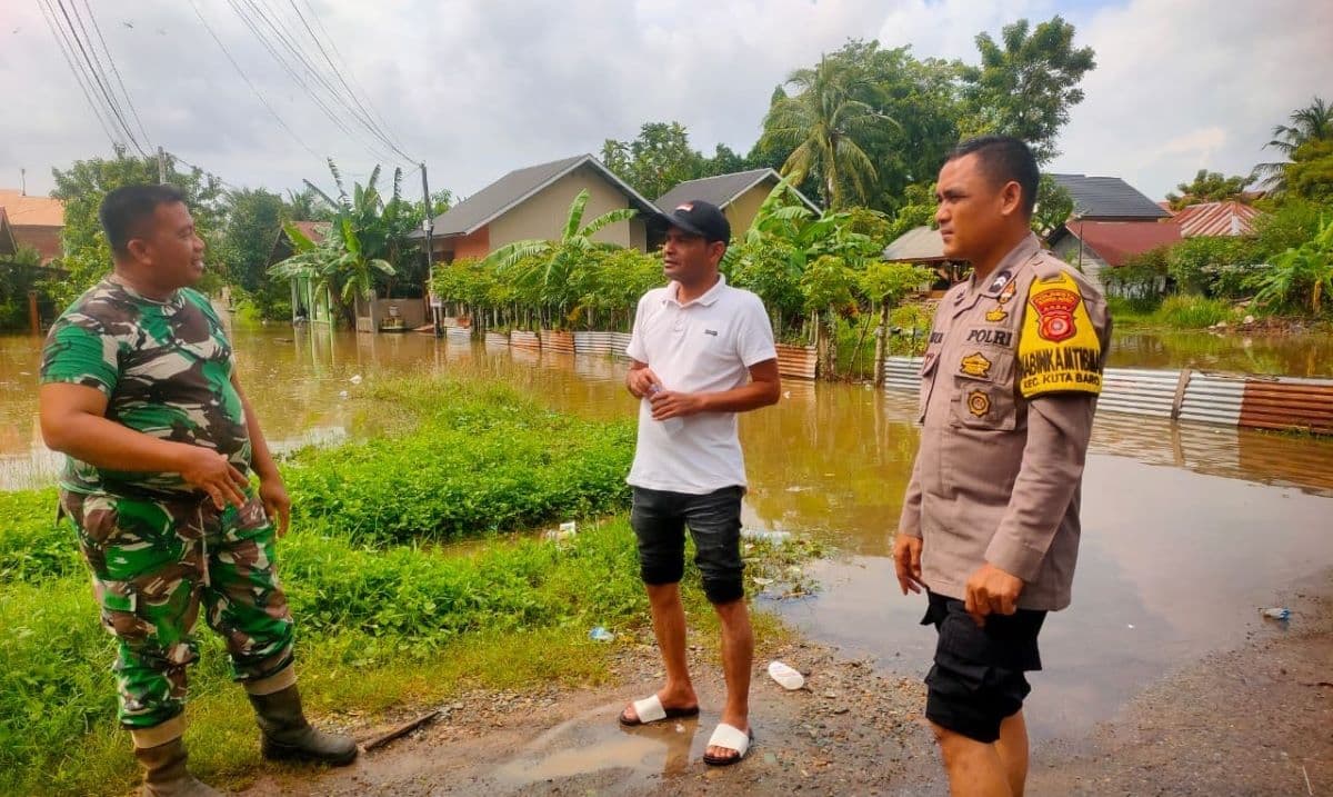 Warga Kuta Baro Aceh Besar Minta Solusi Genangan Air Akibat Saluran Irigasi Tersumbat