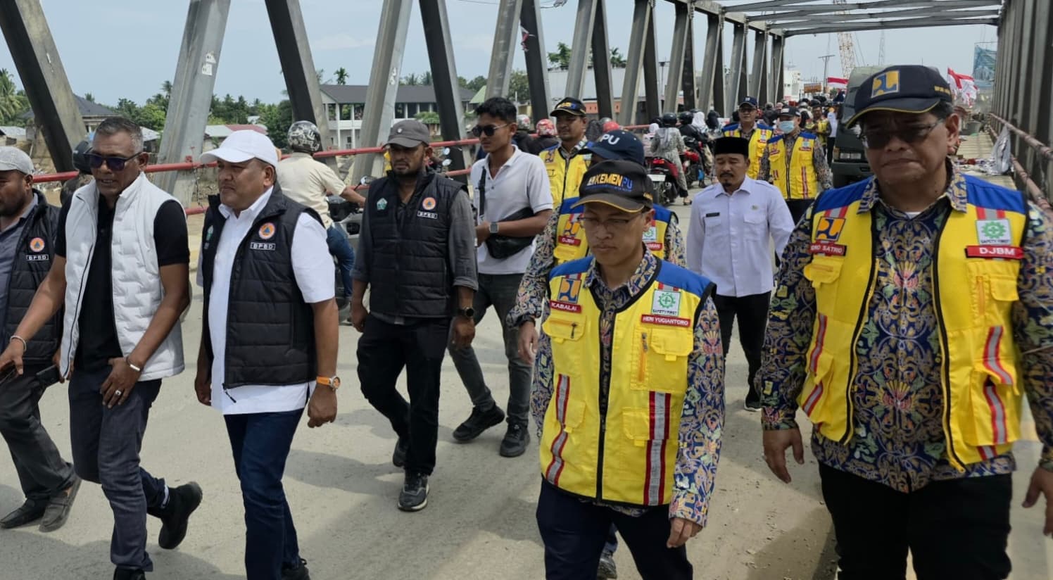 Pembangunan Jembatan Krueng Tingkeum Bireuen Dimulai, Target 8 Bulan