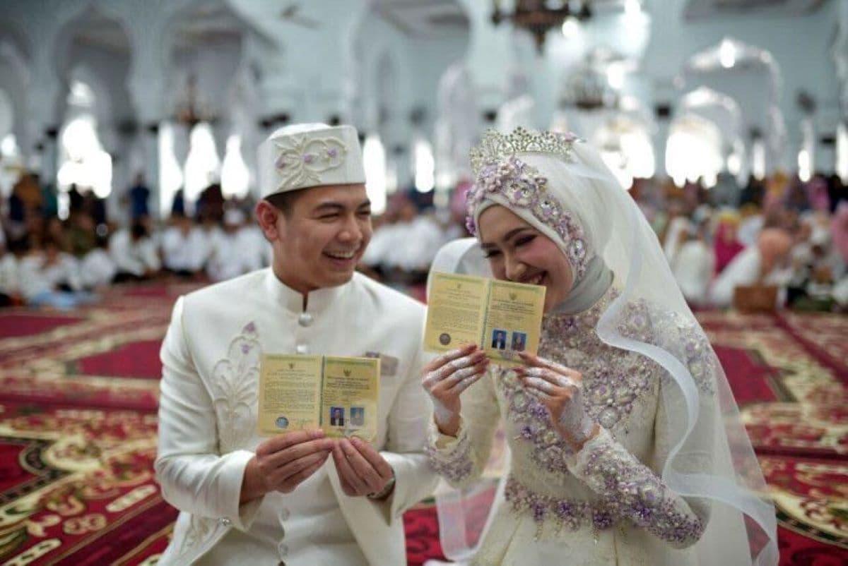 Kenaikan Harga Emas Kurangi Minat Nikah di Masjid Raya Baiturrahman 2025