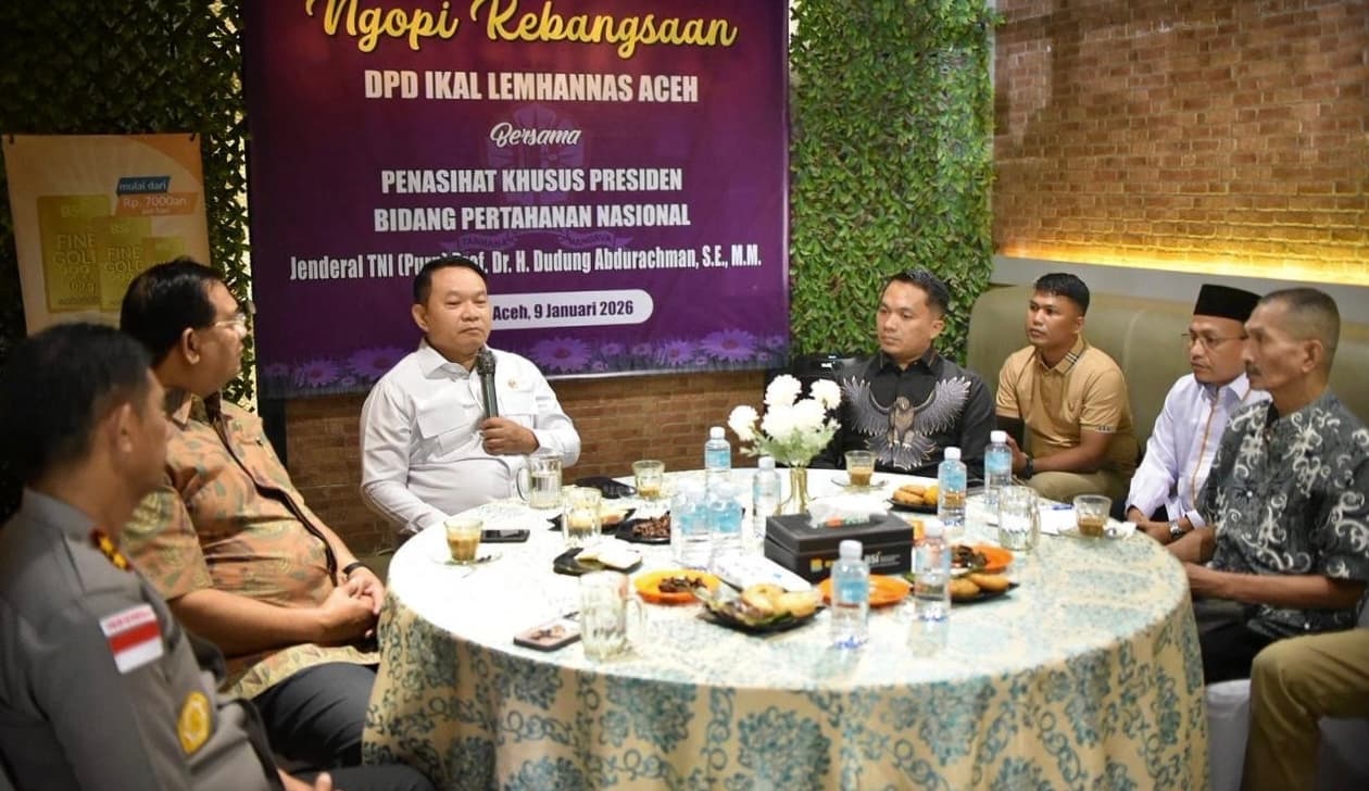 Dudung Abdurachman Tekankan Keutuhan Nasional di Ngopi Kebangsaan Aceh