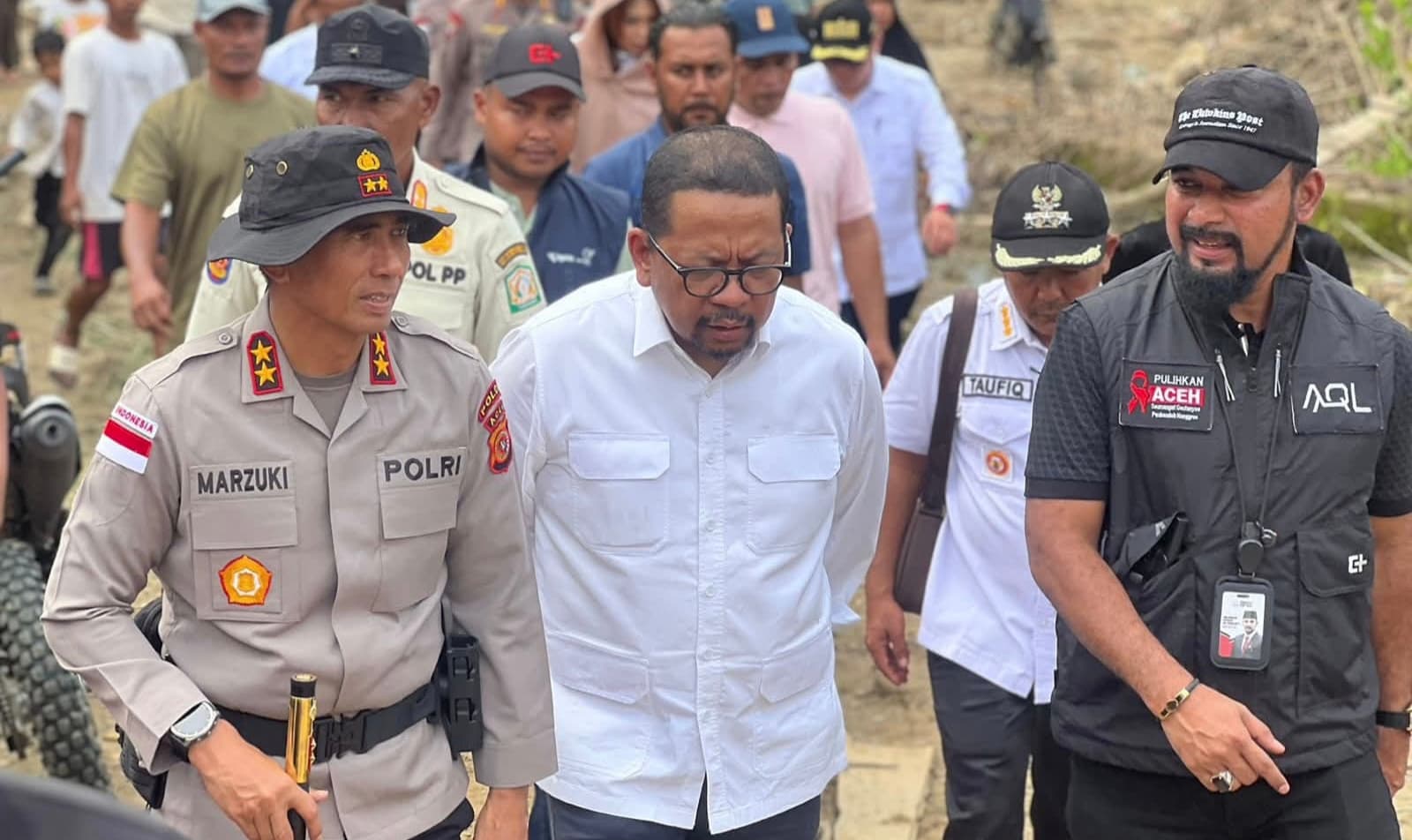 KSP Tinjau Banjir Aceh Timur, Warga Butuh Air Bersih dan Hunian Tetap