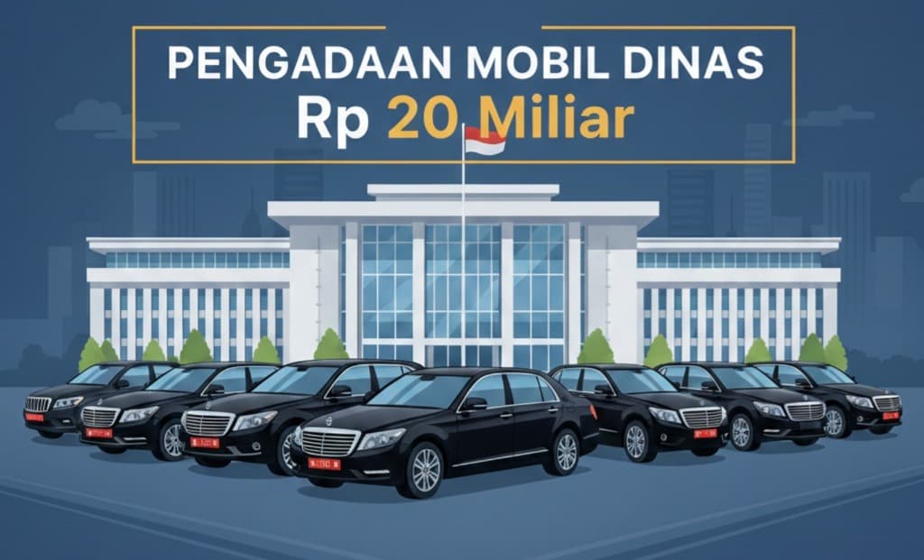 Pengadaan Mobil Dinas BRA Rp 20 Miliar Dipertanyakan di Tengah Darurat Aceh