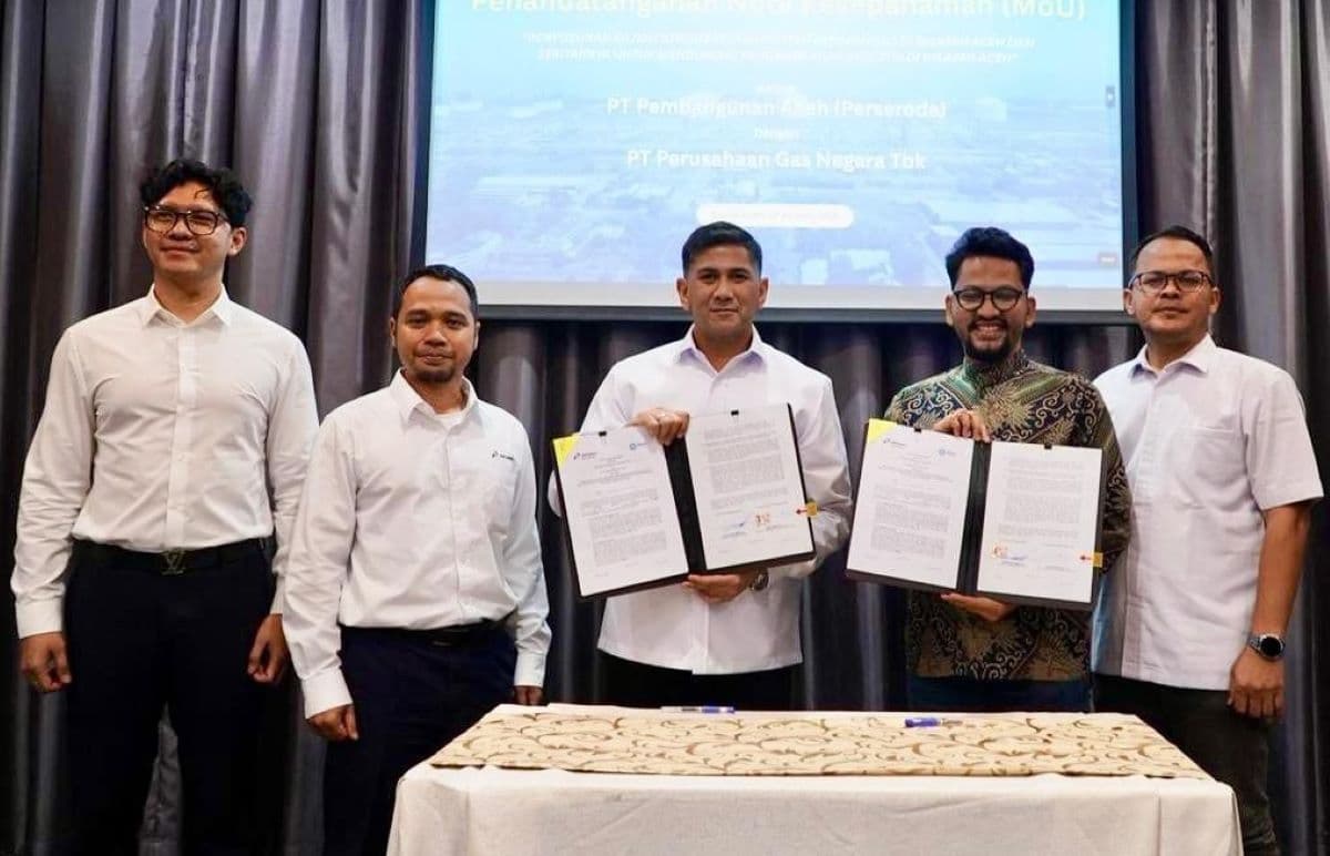 PEMA-PGN Kerja Sama Hilirisasi Gas Mubadala untuk Ekonomi Aceh