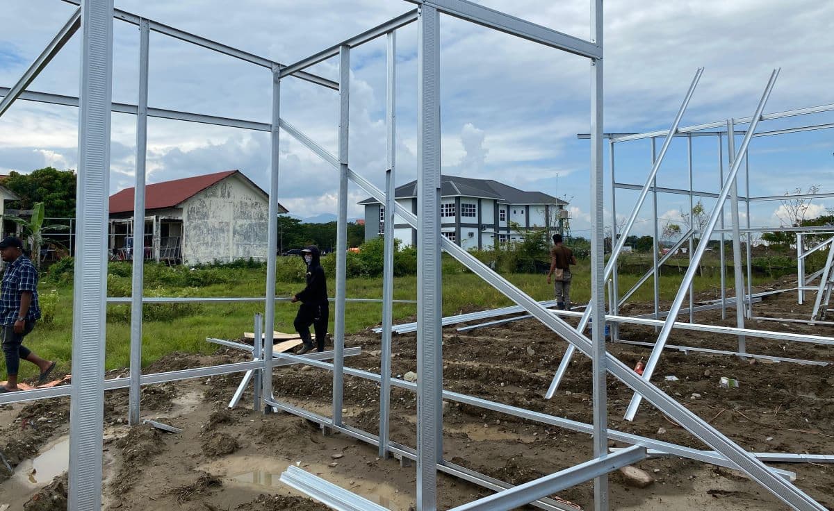 773 Keluarga Pengungsi Pidie Jaya Pindah ke Huntara Sebelum Ramadan