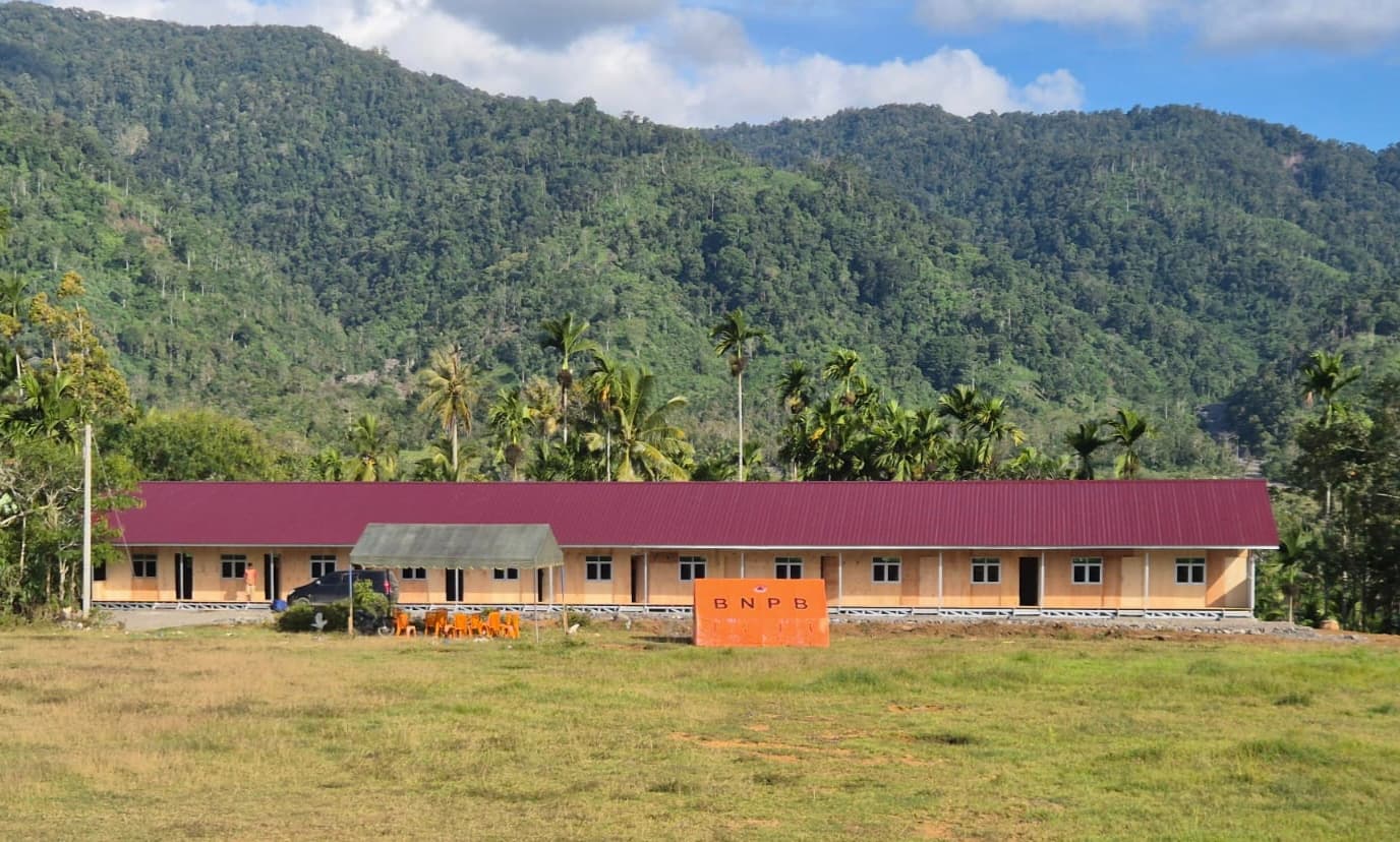 12 Unit Huntara di Pidie Siap Tempati Korban Banjir Blang Pandak