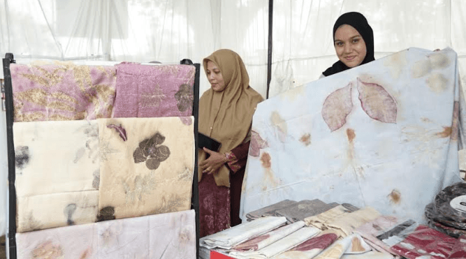 Produk Ecoprint UMKM Aceh Besar Diminati Turis Mancanegara, Harga Rp 300 Ribu hingga Rp 800 Ribu