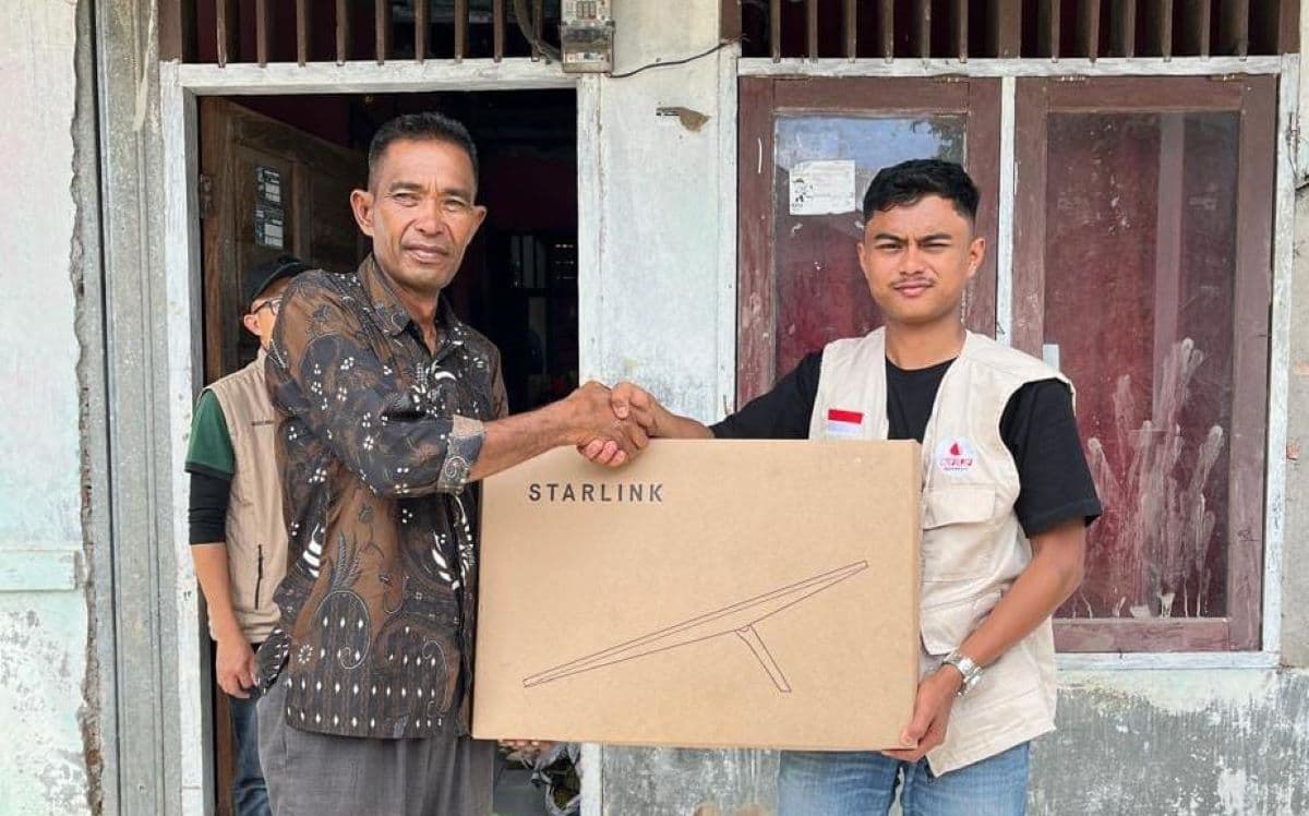 Starlink Hubungkan Gampong Burlah Aceh Tengah Setelah 55 Hari Terisolasi