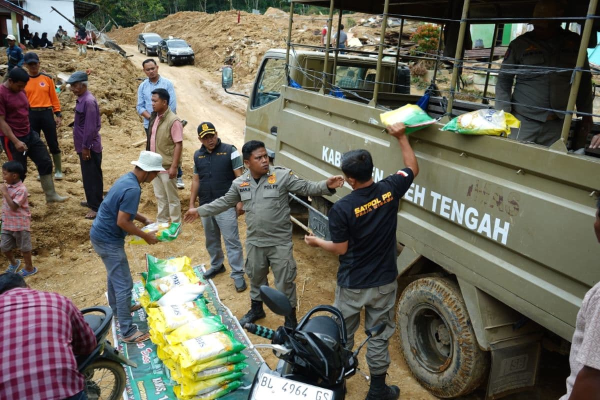 Aceh Tengah Perpanjang Tanggap Darurat, 10 Kampung Masih Terisolasi