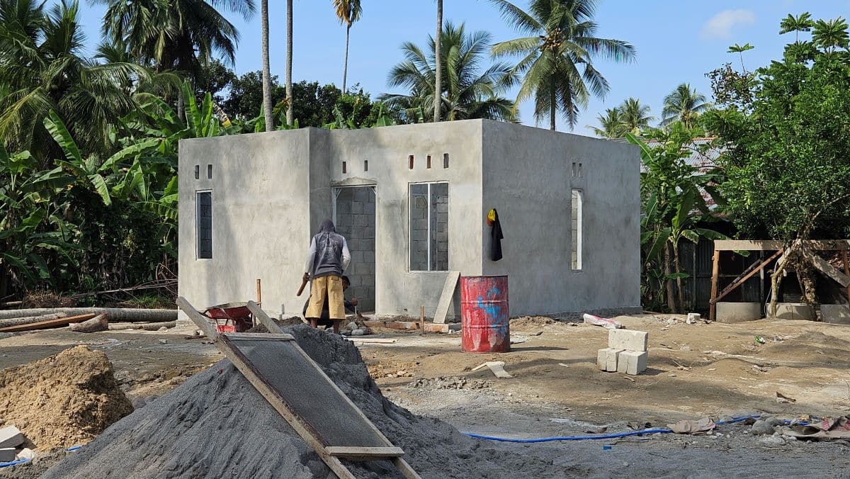 Rumah Huntap Contoh di Bireuen Hampir Rampung, BPBD Bungkam Soal Jadwal