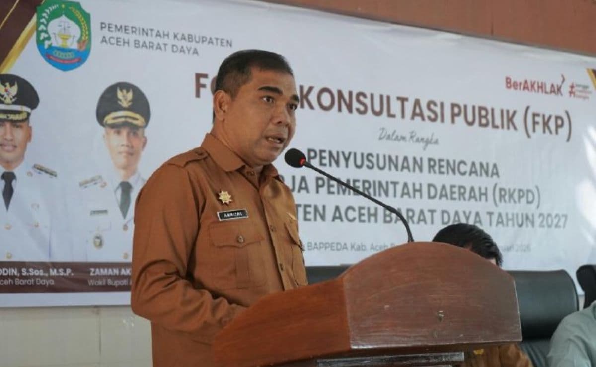 Abdya Gelar FKP RKPD 2027, Fokus Infrastruktur dan Produktivitas