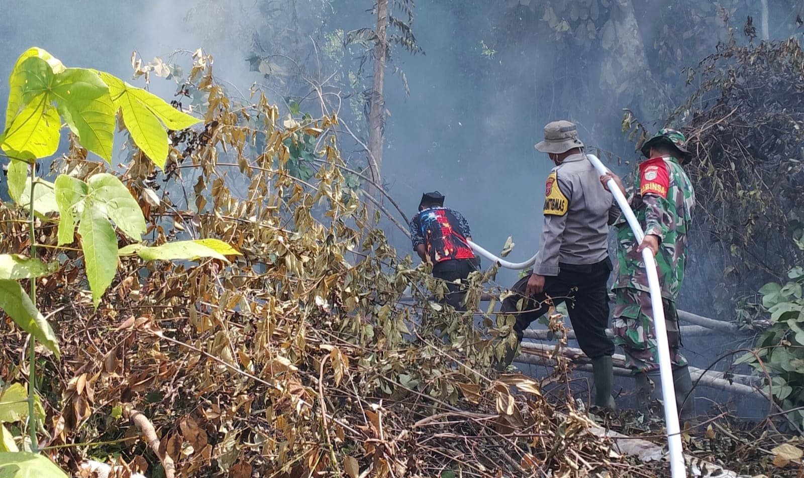 Kapolres Aceh Selatan Tegaskan Larangan Bakar Lahan di Tengah Musim Kering