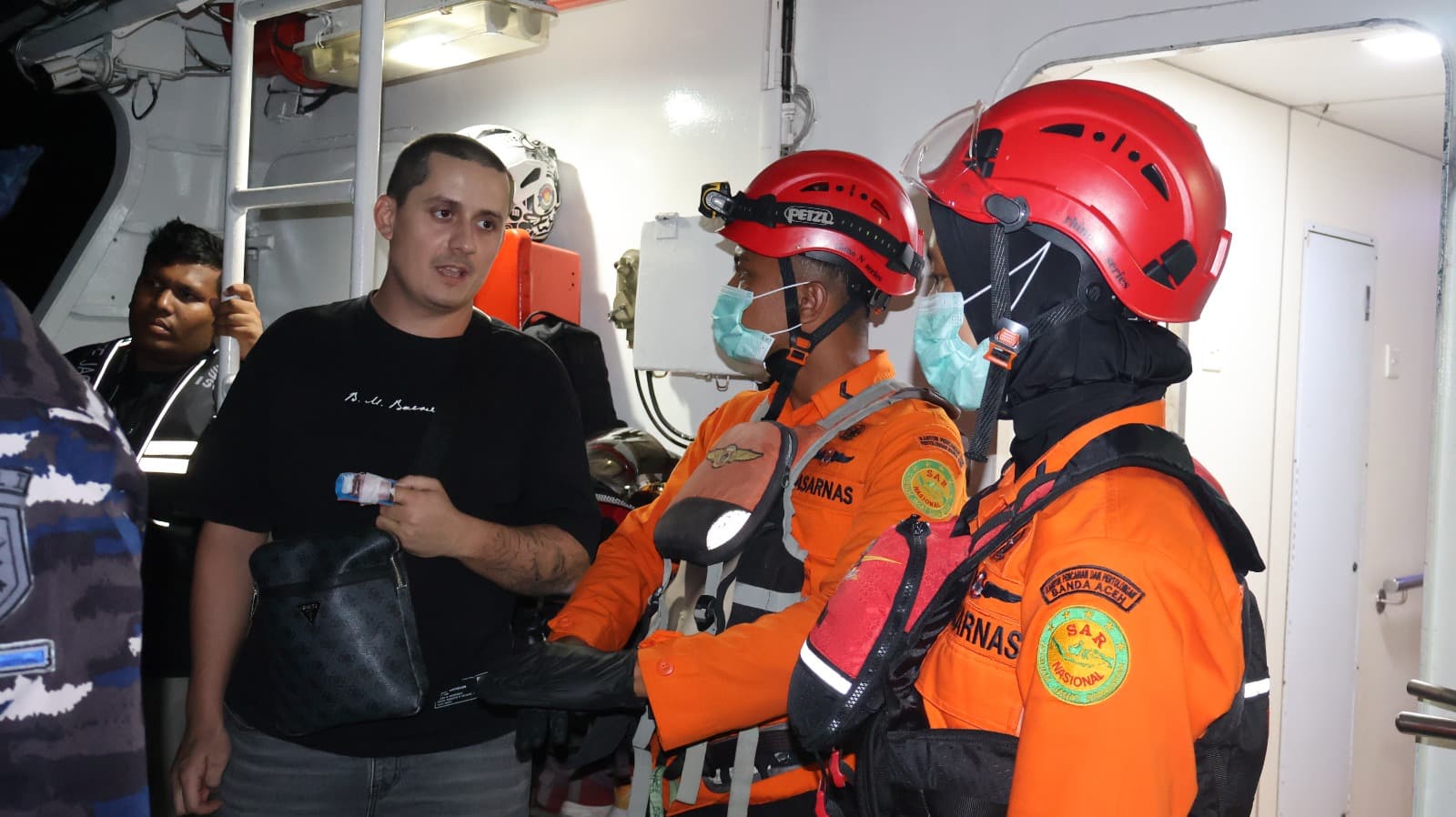 ABK Rusia Dievakuasi dari Kapal MT Unity di Aceh, Butuh Amputasi Jari