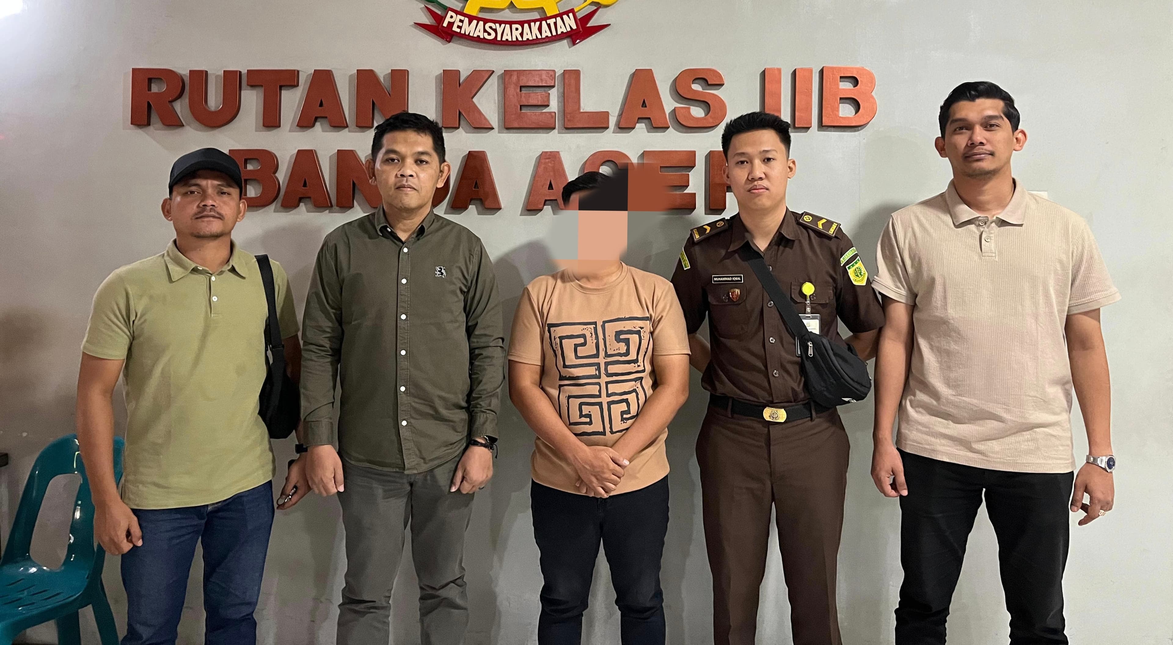 Enam Terpidana Korupsi Bibit Kakap BRA Dieksekusi ke Lapas Kajhu