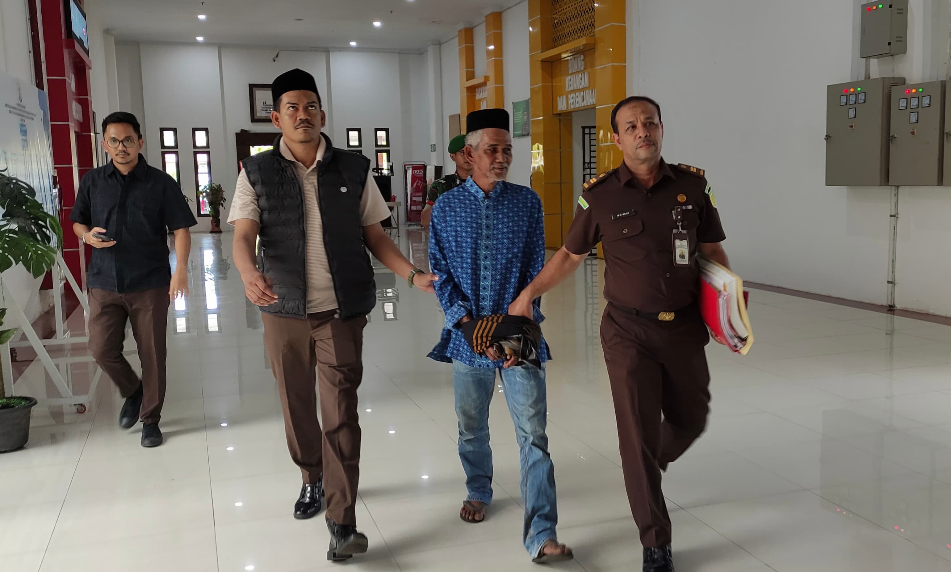 Buronan Kasus Pemerkosaan Anak di Aceh Besar Ditangkap di Aceh Jaya