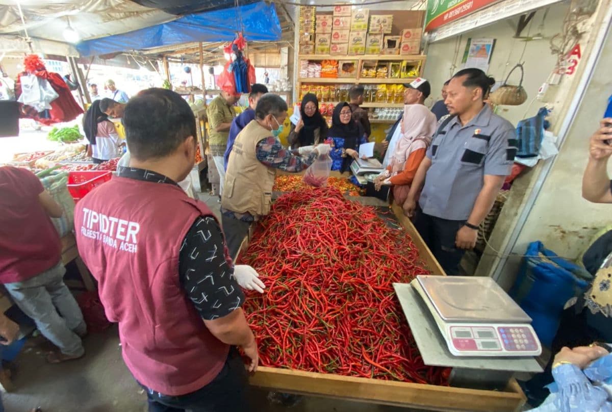 Satgas Pangan Aceh Jaga Stabilitas Harga Sembako Menjelang Ramadan