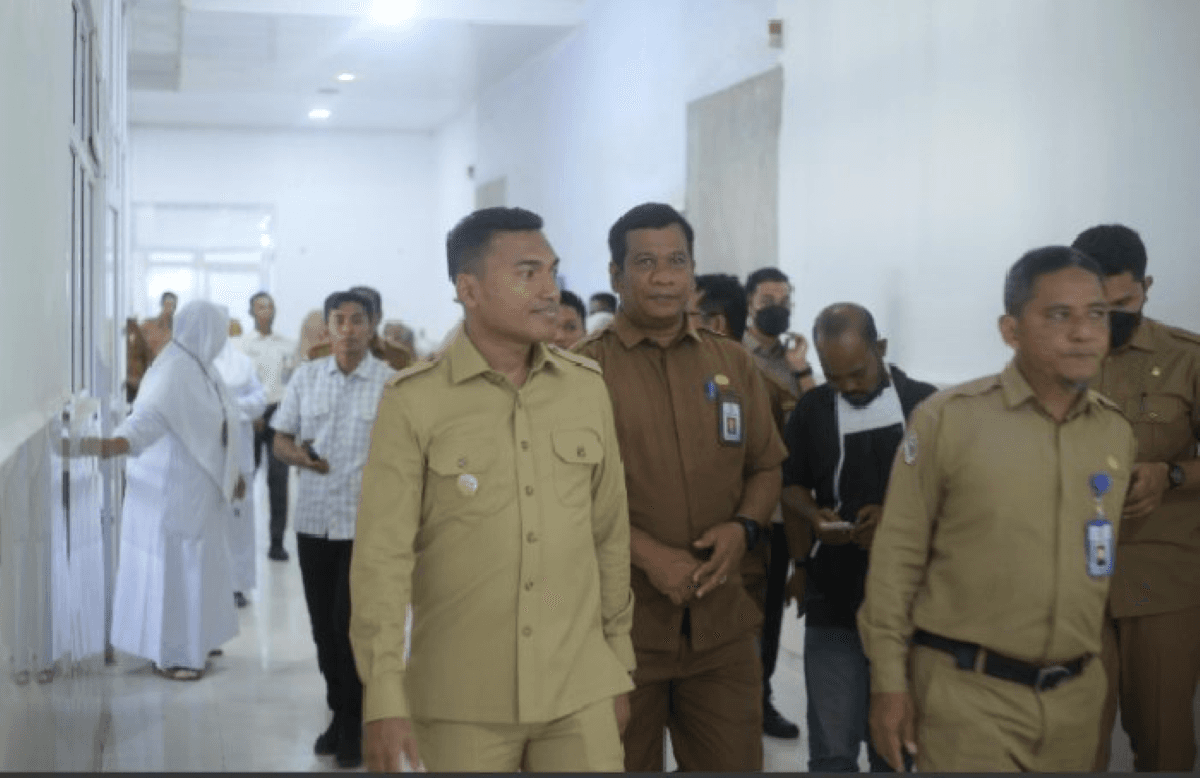 Bupati Safaruddin Sidak RSUD Teungku Peukan, Soroti Kerumunan di UGD