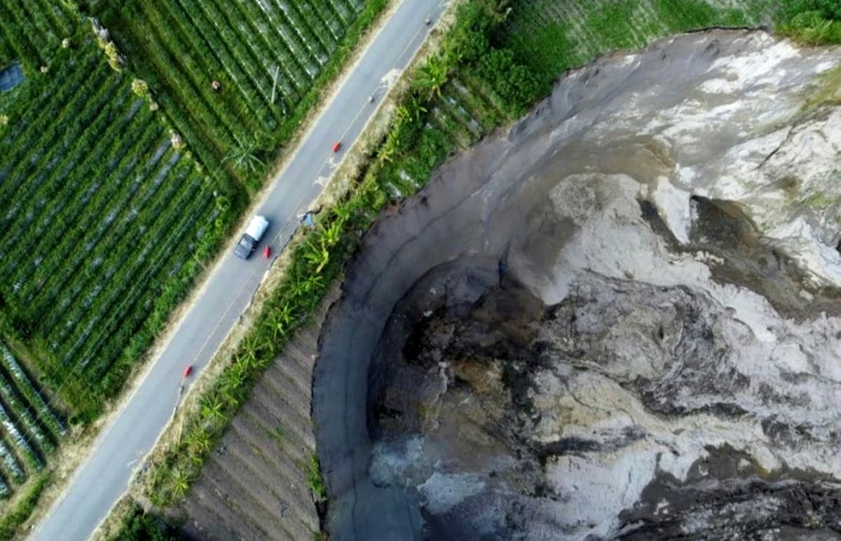 Tanah Amblas Aceh Tengah: Akibat Endapan Vulkanik, Bukan Sinkhole