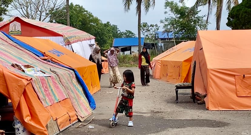 Warga Lhokseumawe Masih di Tenda, Harap Pindah Sebelum Ramadan