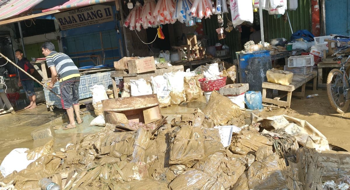 Banjir Langsa Kerusakan Ekonomi Rp 230,4 Miliar, Petani & Nelayan Terkena