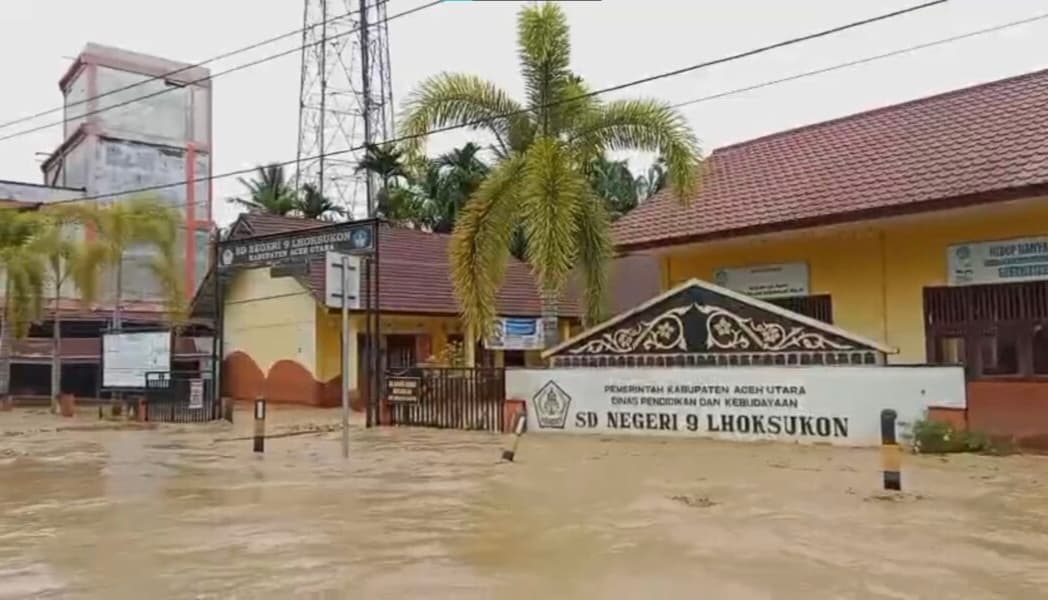 367 SD dan 149 SMP di Aceh Utara Kembali Bersekolah Pasca Banjir