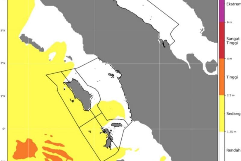 Waspadai Gelombang Empat Meter di Samudera Hindia, BMKG Peringat
