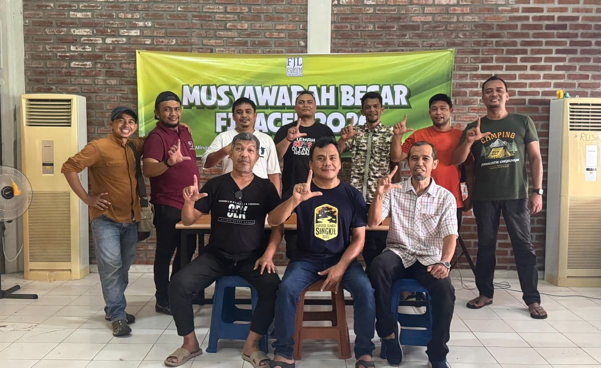 Fauzul Munandar Kembali Pimpin FJL Aceh, Fokus Liputan Kerusakan Lingkungan