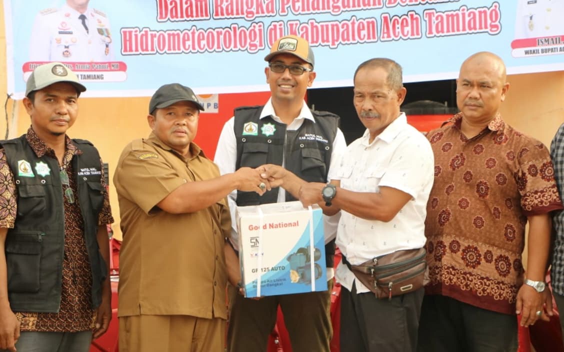 Baitul Mal Salurkan 400 Mesin Pompa Air untuk Pemulihan Banjir di Aceh Tamiang