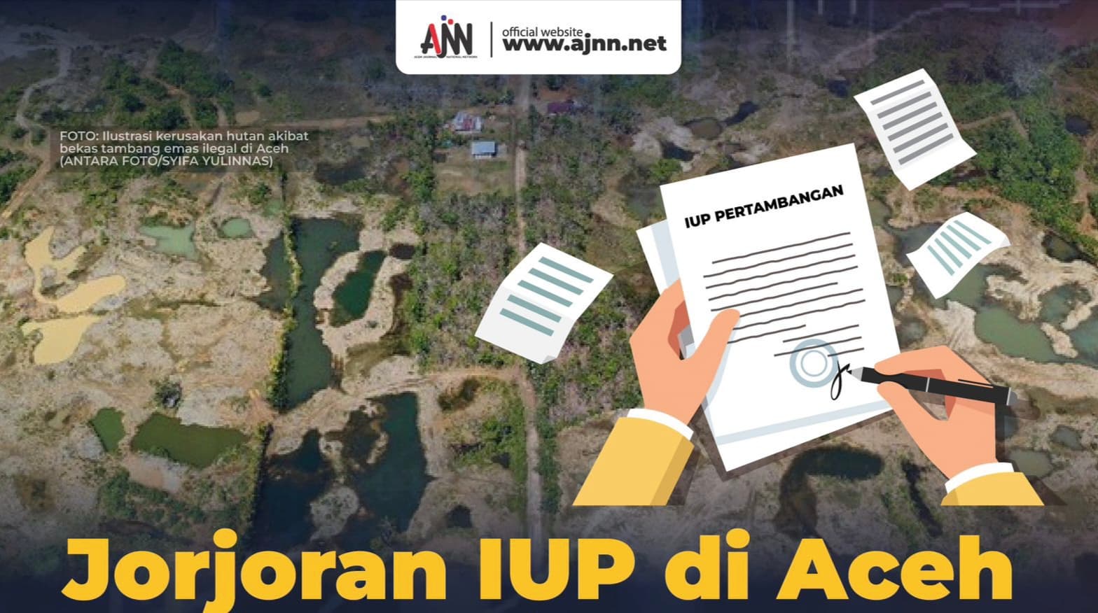 WALHI Aceh Kritisi 20 IUP Baru di Tengah Banjir, Dugaan Cuan Politik