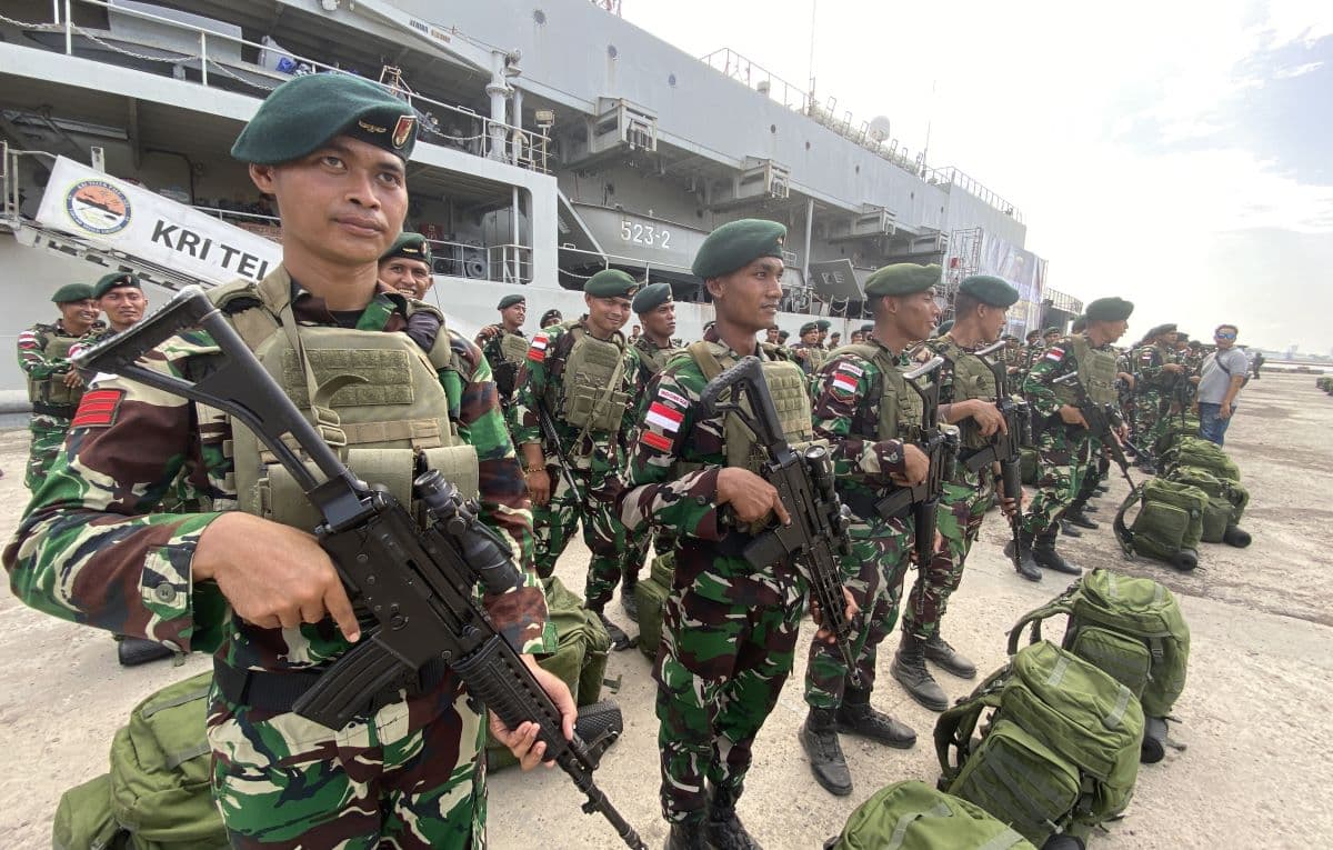 450 Prajurit Yonif 112 Dharma Jaya Kembali ke Aceh Setelah 15 Bulan Tugas di Papua