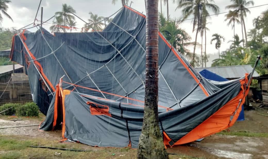 Angin Kencang Rusak Tenda Darurat SD dan TK di Aceh Tengah, Belajar Terhenti