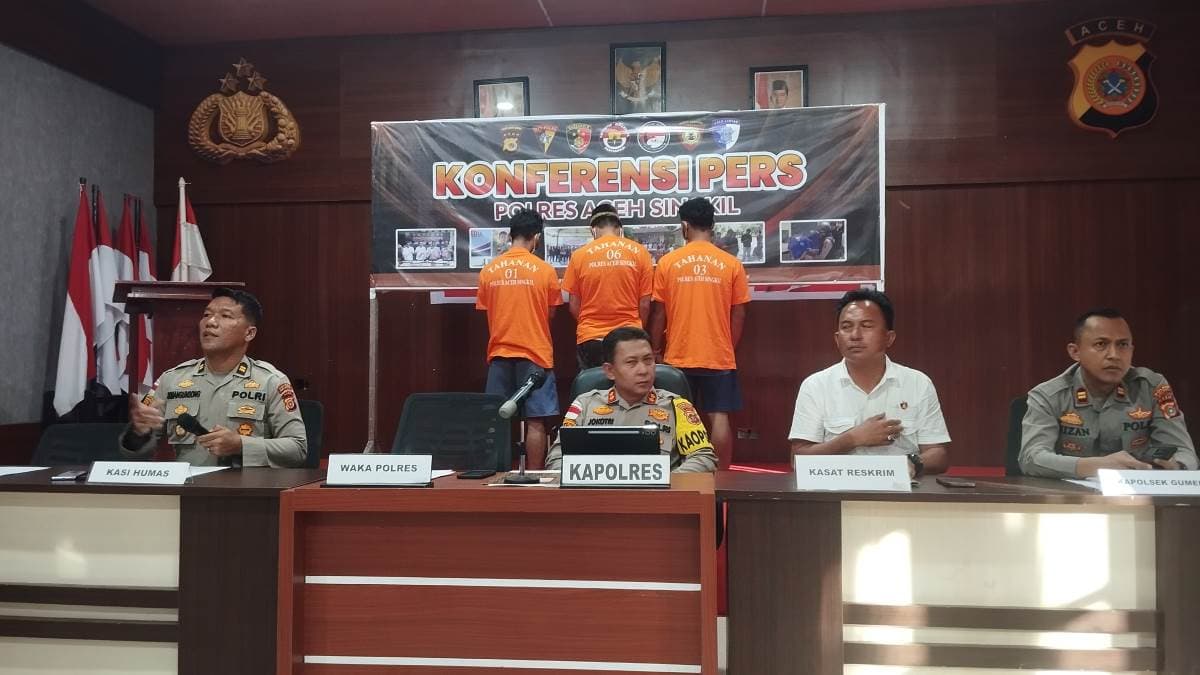 Empat Kasus Kriminal di Aceh Singkil: Penganiayaan Disabilitas hingga Pemerkosaan Anak