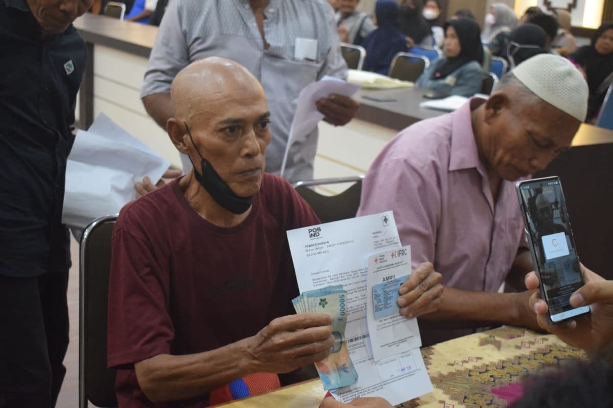 PMI Salurkan Rp1 Juta untuk 2.306 KK Korban Banjir Aceh Tamiang