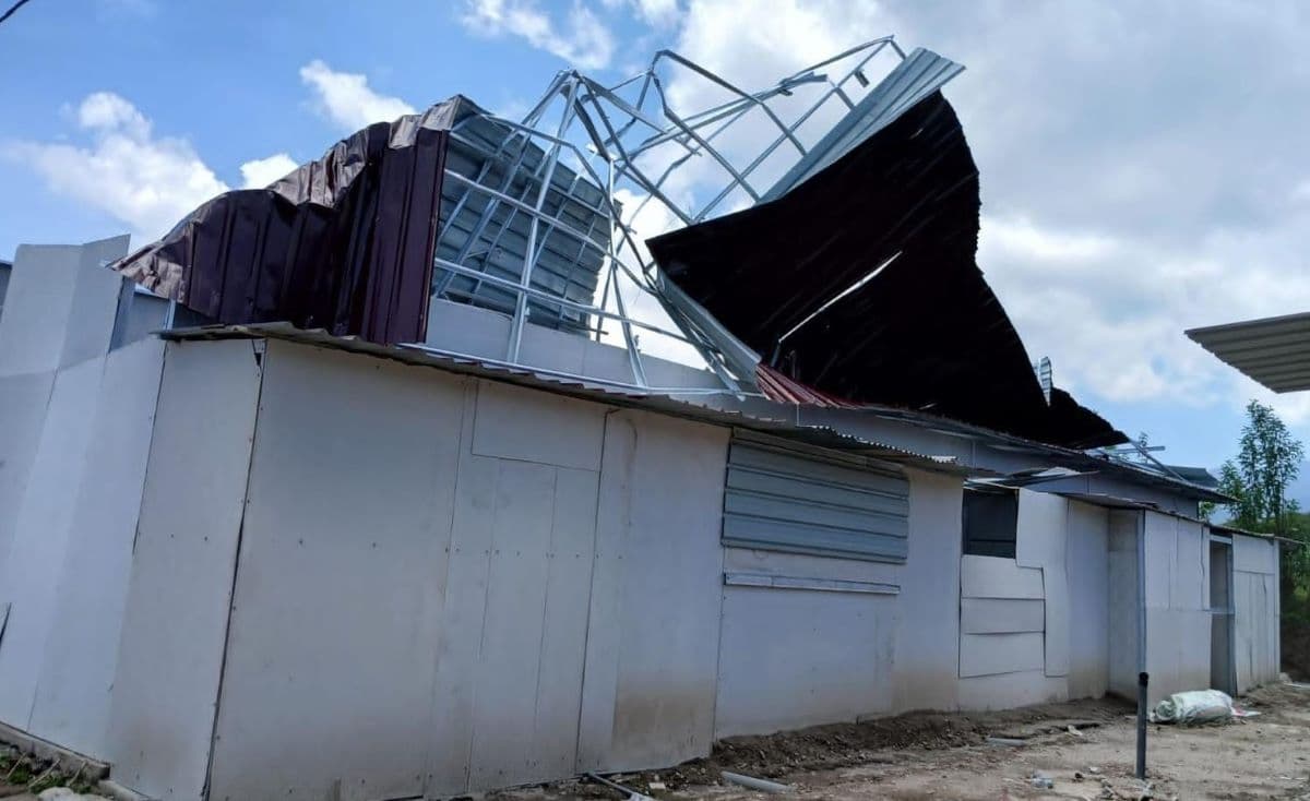 Angin Kencang Rusak Lima Huntara di Bener Meriah, Warga Petani Terdampak