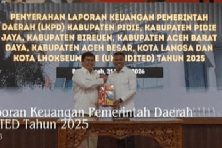 Pemkab Abdya Serahkan LKPD 2025 ke BPK, Target Opini WTP untuk Transparansi Keuangan