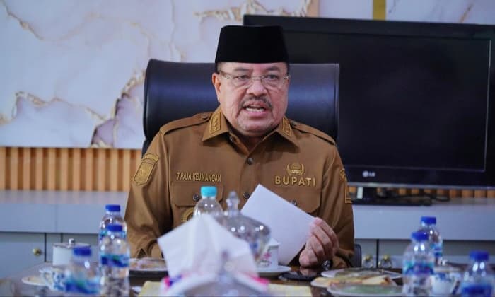 Bupati Nagan Raya Protes Dana TKD Hanya Rp 2 Miliar untuk Pemulihan Bencana