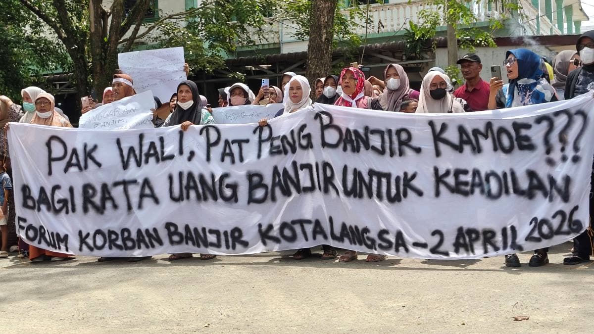 Kejari Langsa Dukung Korban Banjir Lapor Jika Dicoret dari Daftar Bantuan