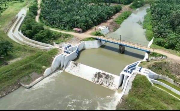 Bendung Krueng Pase Rampung, Petani Aceh Utara Masih Menunggu Air