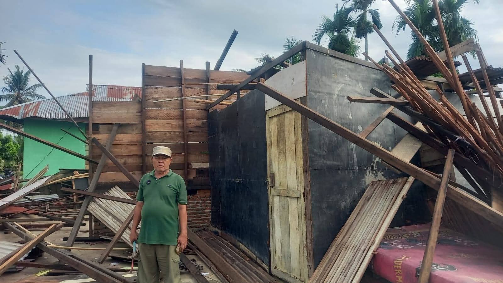 64 Rumah Warga Aceh Tenggara Rusak Akibat Puting Beliung dalam Dua Hari
