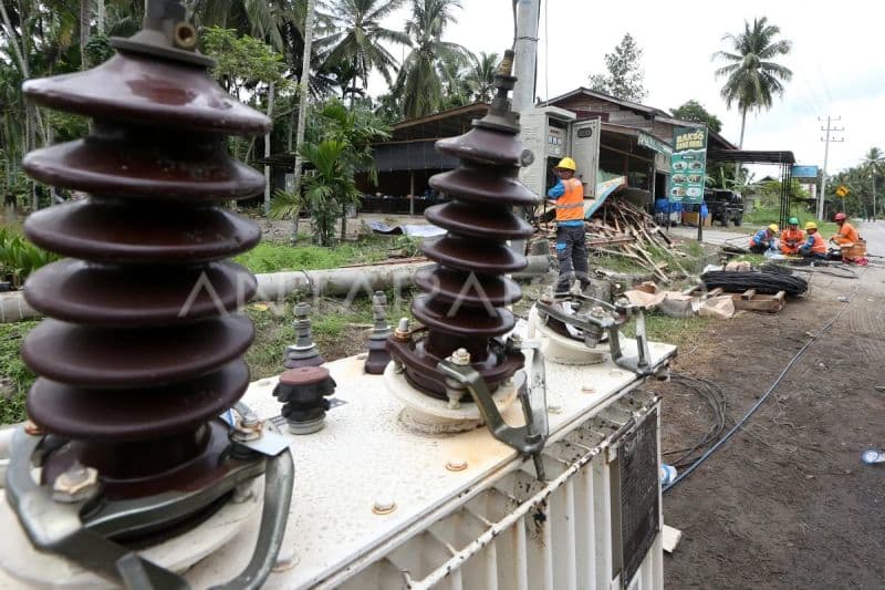 180 Desa di Aceh Masih Gelap Pascabanjir, PLN Percepat Pemulihan