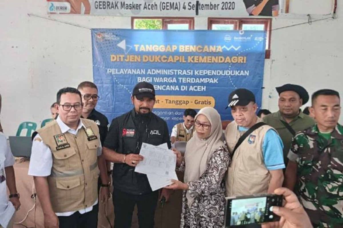 Disdukcapil Aceh Timur Cetak 12 Ribu Dokumen Kependudukan Pascabencana