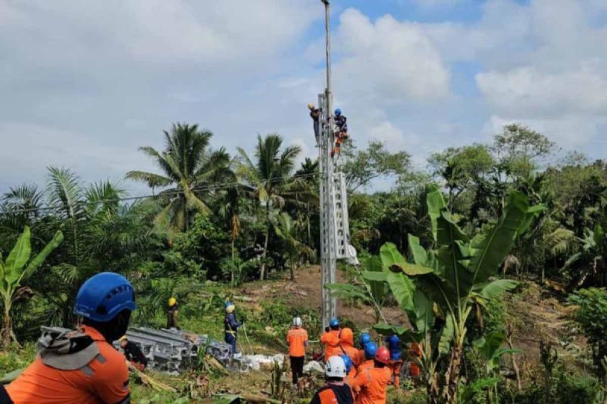PLN Relokasi SUTT di Aceh Tengah Antisipasi Longsor, Listrik Normal