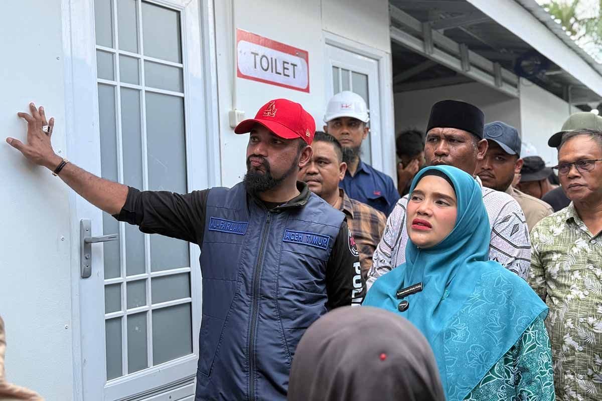 300 Huntara di Aceh Timur Selesai, Korban Bencana Siap Relokasi