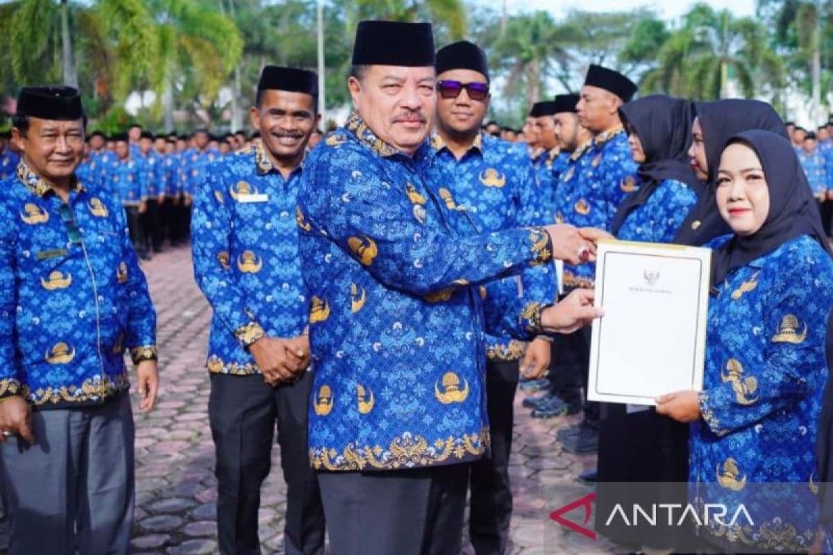 Pemkab Nagan Raya Kumpulkan PBB-P2 Rp200 Juta dari 2.150 PPPK Paruh Waktu