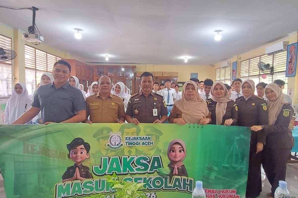 Kejati Aceh Intensifkan Sosialisasi Jaksa Masuk Sekolah untuk Mencegah Pelanggaran Hukum