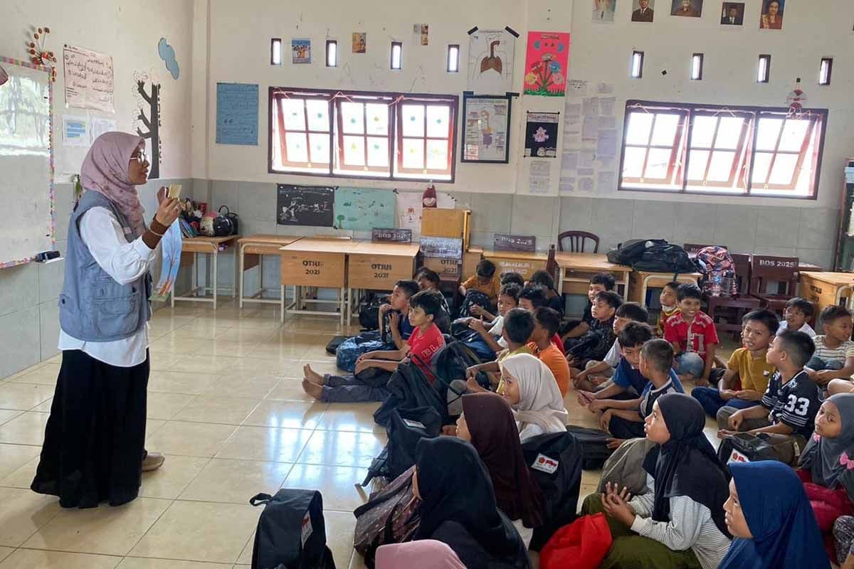 BKKBN & KPK Bantu Pemulihan Mental Anak Korban Bencana di Aceh Tamiang