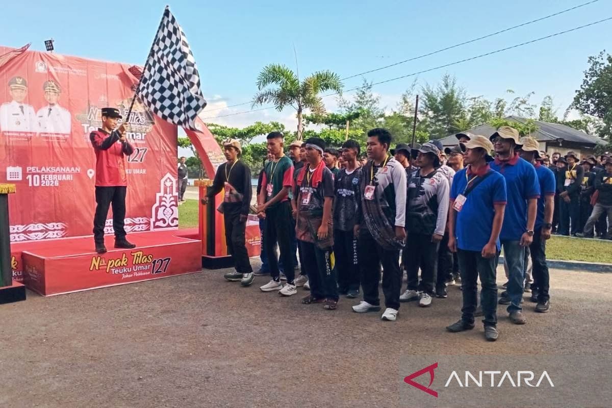 Warga Aceh Barat Rasa Perjuangan Teuku Umar Melalui Napak Tilas 54 KM