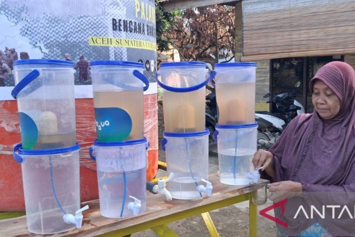 Mahasiswa Unpad Realisasikan Program Air Bersih untuk Warga Aceh Tamiang Pasca Banjir